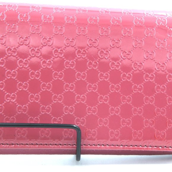 Gucci Patent Microguccsima broadway clutch - Picture 6 of 7